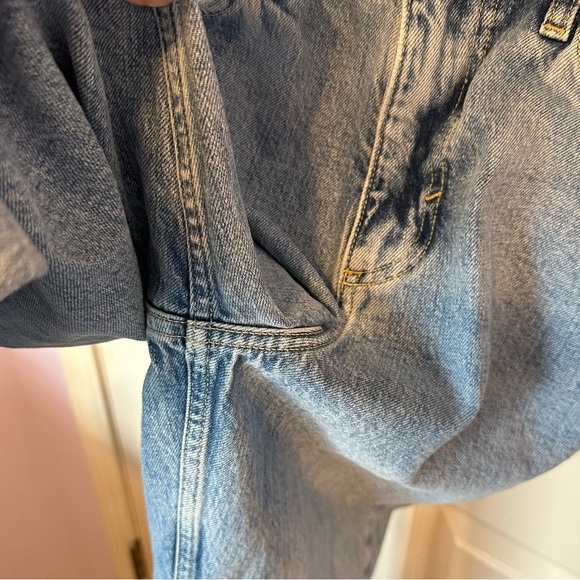 We The Free Blue Denim Jeans Overalls - Picture 9 of 14
